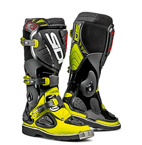 Sidi Bottes Stinger, Jaune Fluo/Noir, Taille?: 42