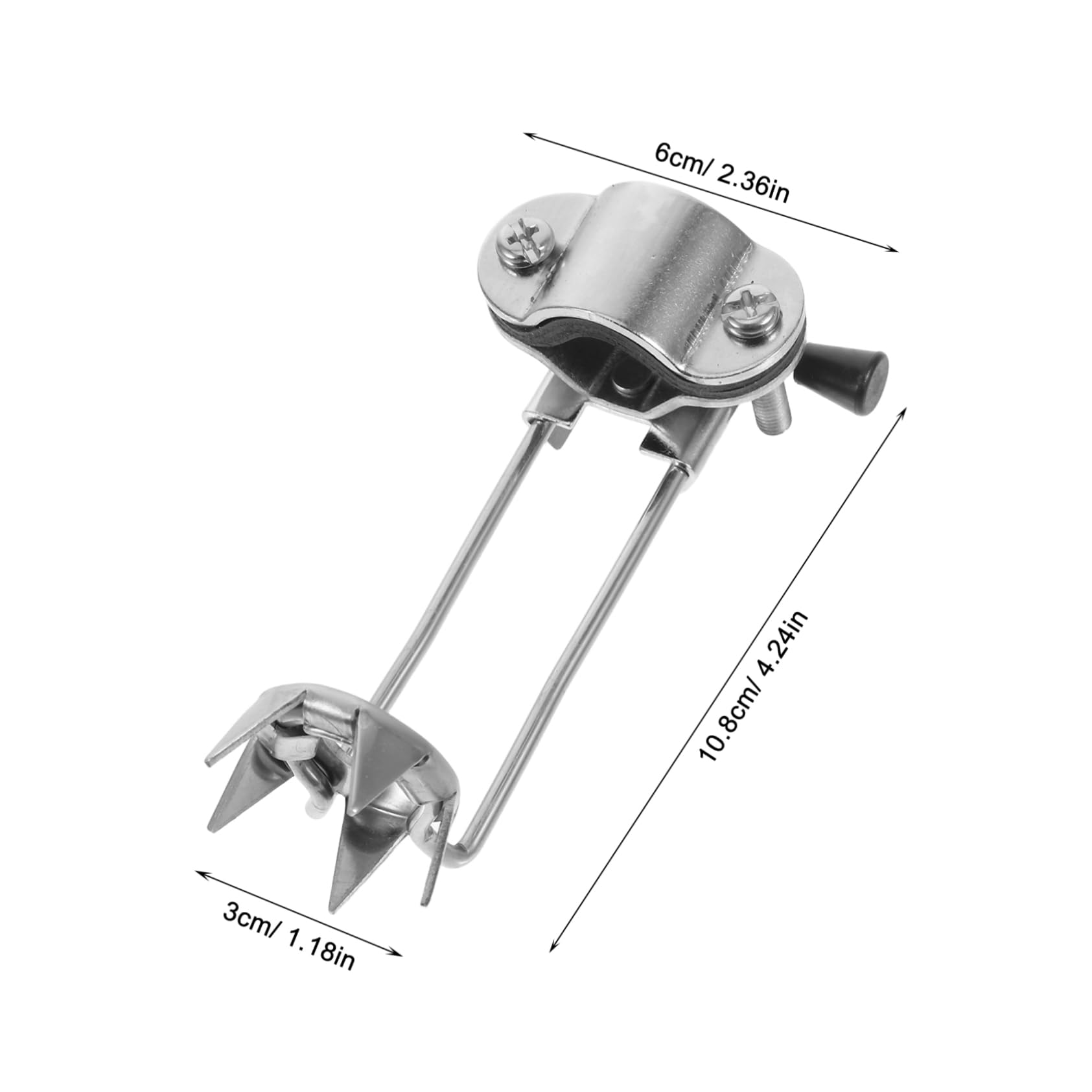 FOMIYES 2Pcs Winter Hiking Crutch Accessories Ice and Snow Cane Tip for Climbing Poles Durable Crampons for Mountaineering Hiking and Outdoor Sports