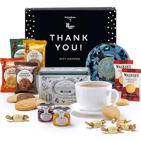 Hattie's Gifts Thank You Tea Hamper Cover