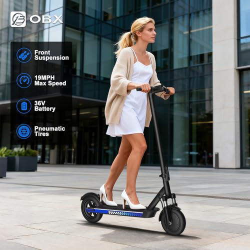 Electric Scooter Adult 350W/500W Motor, Top Speed 19/22 mph,