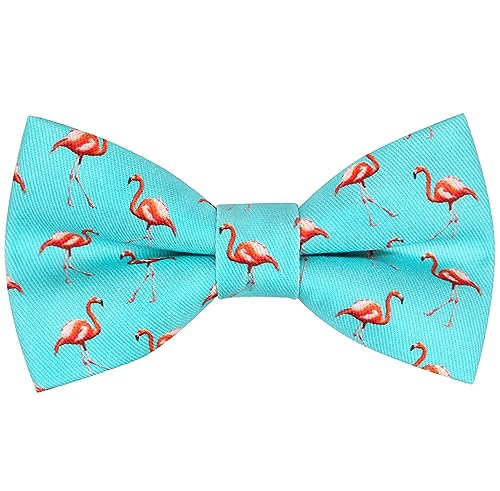 Image of OCIA Cute Pattern Pre-tied Bow Tie Adjustable Bowties for Adult & Children