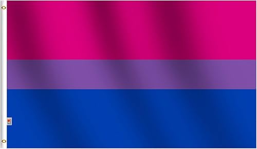 Miniatura 7 de rhungift Bandera de orgullo asexual de 3 x 5 pies, moderada para exterioresinteriores en ambos lados de poliéster 100D, banderas de asexualidad gay