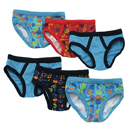 Bright Bots - Mutandine per bambino, in cotone