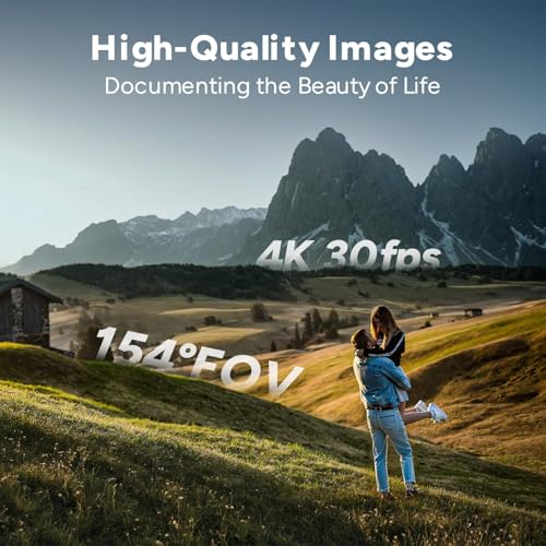 SJCAM C300 4K Pocket Action Cam,7H Long Power,Super 6-Axis Stabilization Handheld Vlog Camera,Dual-Touch Screen 154° Wide FOV Video Action Camera,30M Waterproof,portable for travel,POV,hiking,Vlogging - Image 6