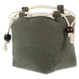 CVUTOVO Hundeausbildungssack Snacks Haustier Fütterung Winzig Welpe Speicherung Tasche Für Hundeleckereien Beutel Halten Hundetaschen Tasche Behandeln Taschen Behandeln Stoff Grau