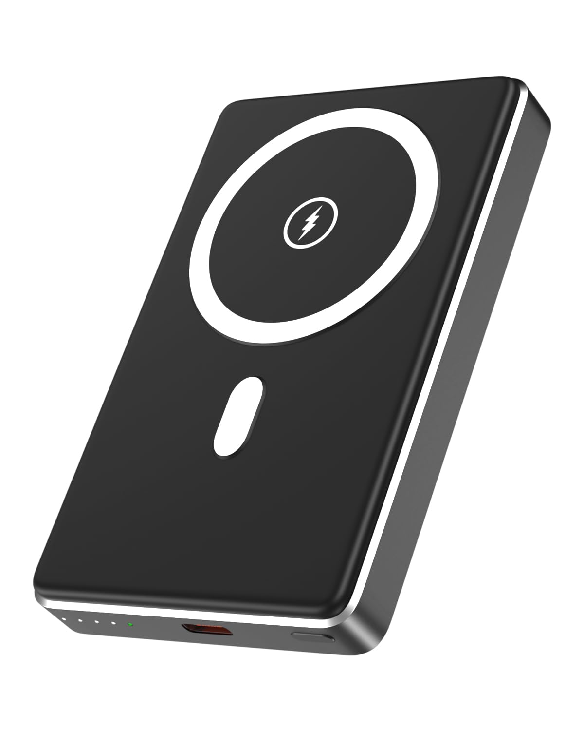 Ryaobwu Magnetic Power Bank 10,000mAh Wireless Portable Charger with 20W PD Max USB C Fast Charging Port Battery Pack Compatible Battery Pack for iPhone 16/15/14/13/12 Series AirPods Android