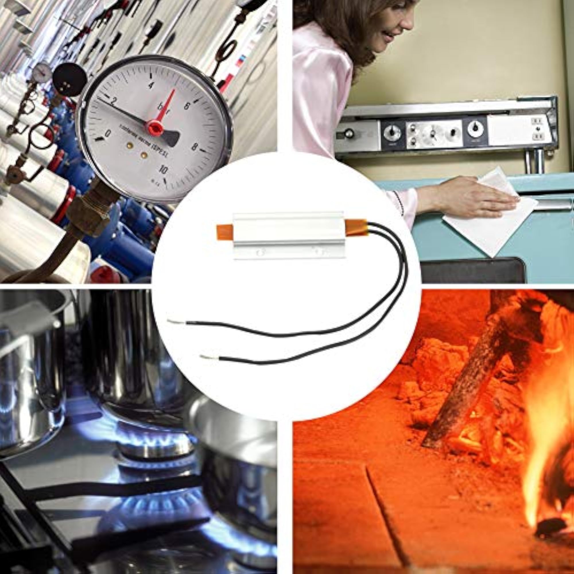 Thermostatic Heating Plate Durable Aluminum PTC Heating Plate