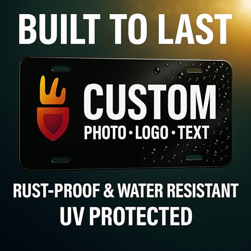 Custom License Plate Decorative Auto