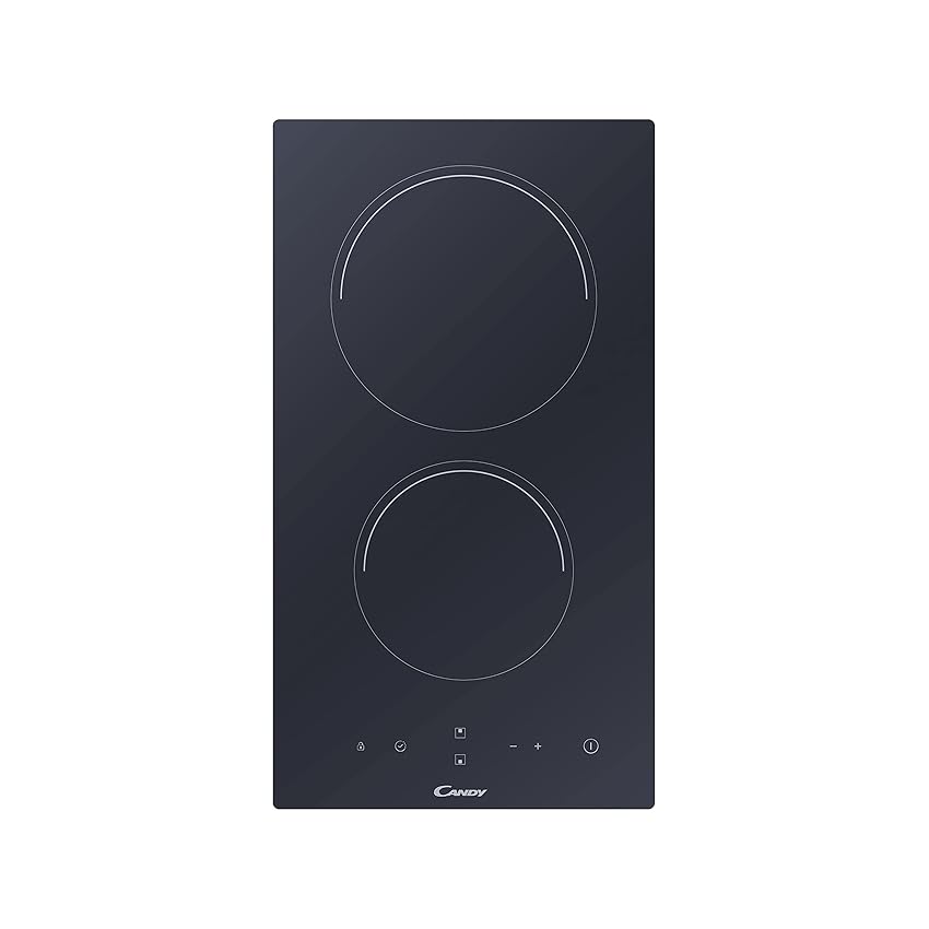 Immagine del prodotto Candy CID 30/G3 Piano Cottura a Induzione, 2 Fuochi, 3500 W, Comandi Touch, Timer Elettronico, Vetroceramica, Blocco Sicurezza, 28,8x52x5,6 cm, ‎Nero