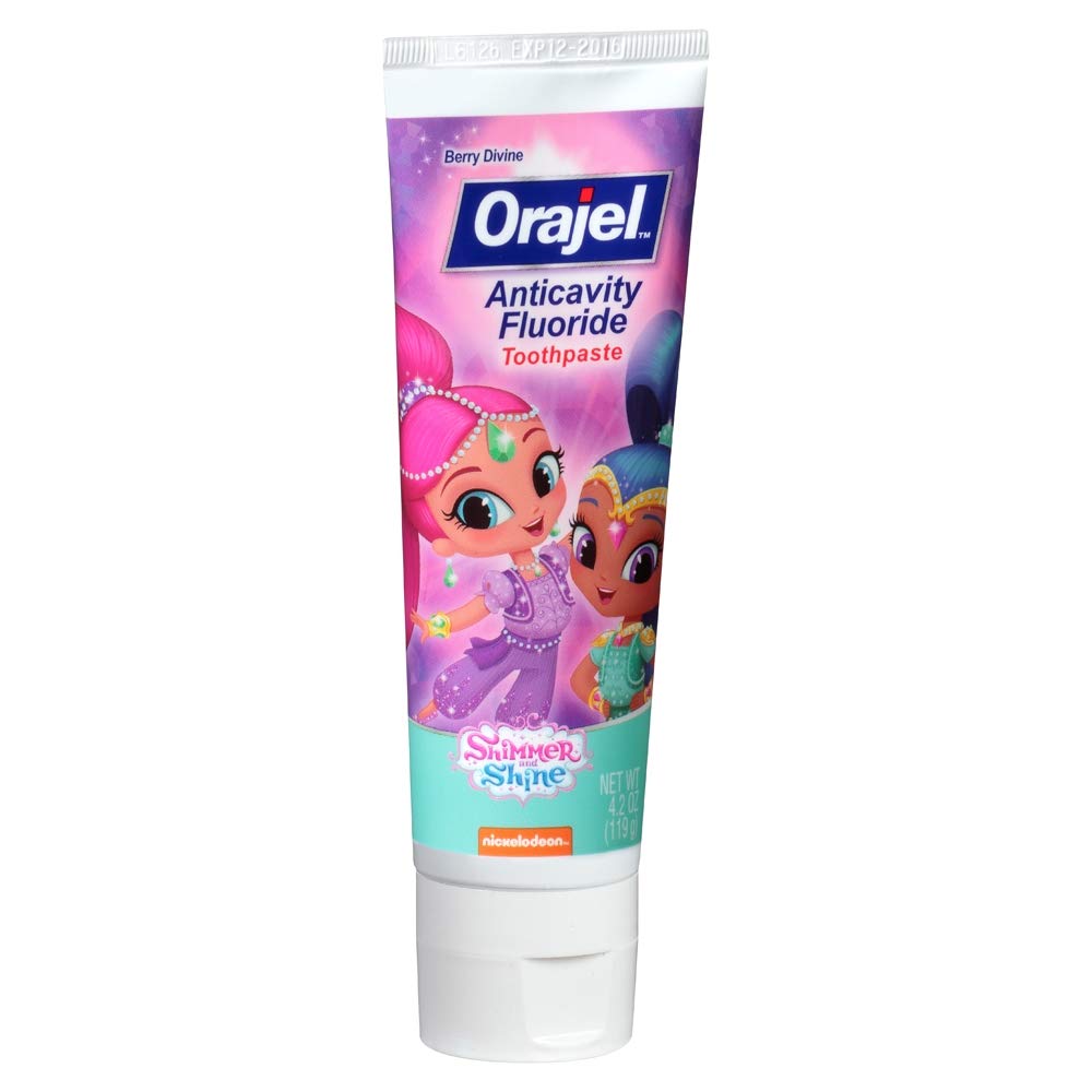 OrajelShimmer and Shine Anticavity Fluoride Toothpaste - 4.2oz