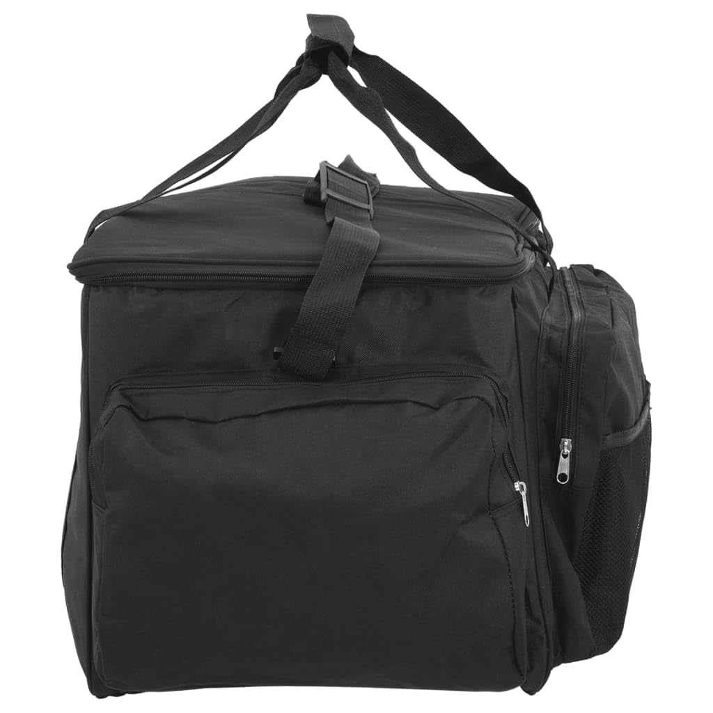 Furniture Select - Bolsa de pesca impermeable de tela Oxford negra, Black