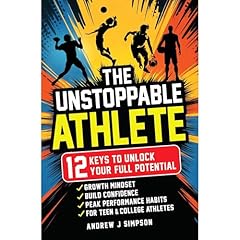 The Unstoppable Athlete Audiolibro Por Andrew Simpson arte de portada