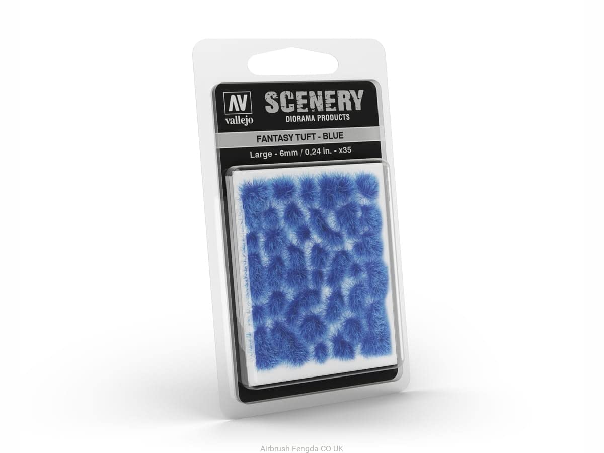 VALSC434 - AV Vallejo Scenery - Fantasy Tuft - Blue, Large: 6mm