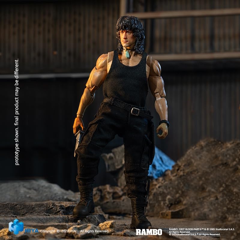 Amazon.co.jp: [AC]HIYA TOYS 1/12 Stallone First Blood Rambo