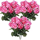 Photo Gallery azidweryq 6 pezzi gerani artificiali fiori artificiali da 14 pollici con rami regolabili di lunghe vibranti seta vibrante gerano di seta per interni, esterni, rose rosso fiori Photo Gallery azidweryq 6 pezzi gerani artificiali fiori artificiali da 14 pollici con rami regolabili di lunghe vibranti seta vibrante gerano di seta per interni, esterni, rose rosso fiori