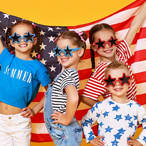 Xuhal 36 Pairs Patriotic Sunglasses for Kids Bulk Patriotic Sunglasses Memorial Day Party Favors Fourth of July Accessory4