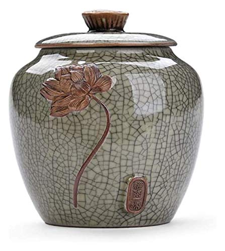 Keramische Tea Jar opslagkruiken tinblikken CanisterTea Coffee Sugar Sets Keramiek, theebus Set, Koffie en blikken, thee… - Image 5