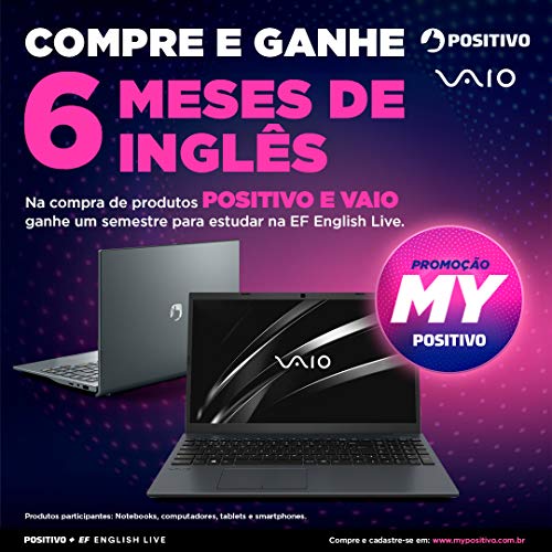 Notebook Vaio FE15, Intel Core i3, 4GB RAM, HD 1TB, Tela LCD 15.6