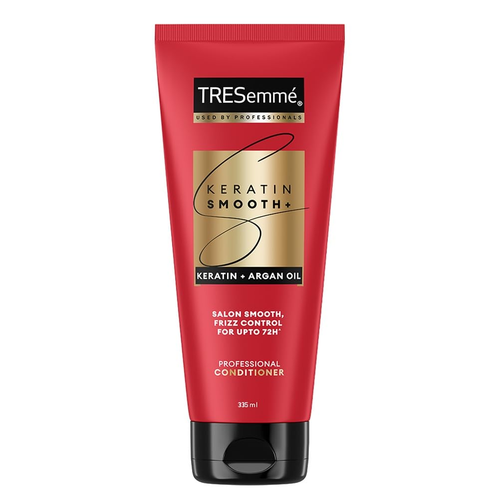 TRESemme Keratin Smooth Conditioner 335 millilitre With Keratin Protein and Argan Oil | Salon-Like Smooth Hair | Up To 72H Frizz Control-image-16