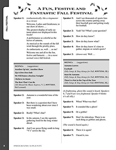 Programs A-Plenty: Customize Your Programs With Scripts for Every Occasion - Image 2