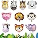 10 Pack Folienballon Tiere,Dschungel Tierballons,Luftballons Dschungel Safari Tiere Ballon,Luftballons Tiere Kindergeburtstag,Kindergeburtstag Deko für Jungen & Mädchen,Tiere Ballon