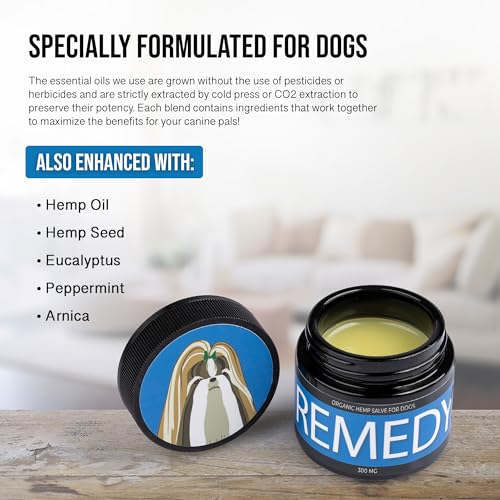 REMEDY – Hemp Salve Dog Wart Remover – Painless Dog Skin Tag Remover Balm – Dog Health Supplies for Comfort & Healthy Cell Growth for Dogs with Difficult Conditions REMEDY – Hemp Salve Dog Wart Remover – Painless Dog Skin Tag Remover Balm – Dog Health Supplies for Comfort & Healthy Cell Growth for Dogs with Difficult Conditions