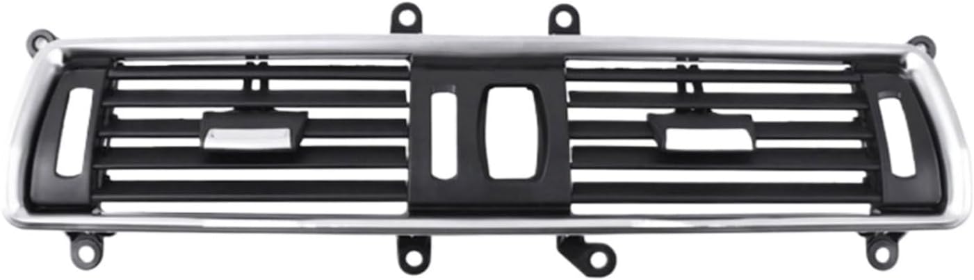 Front Console Chrome Central Air Conditioner Vent Grill Fit For BMW 5 Series GT F07 528 535 550 2010-2017 64229142584 64229142590(Model B)