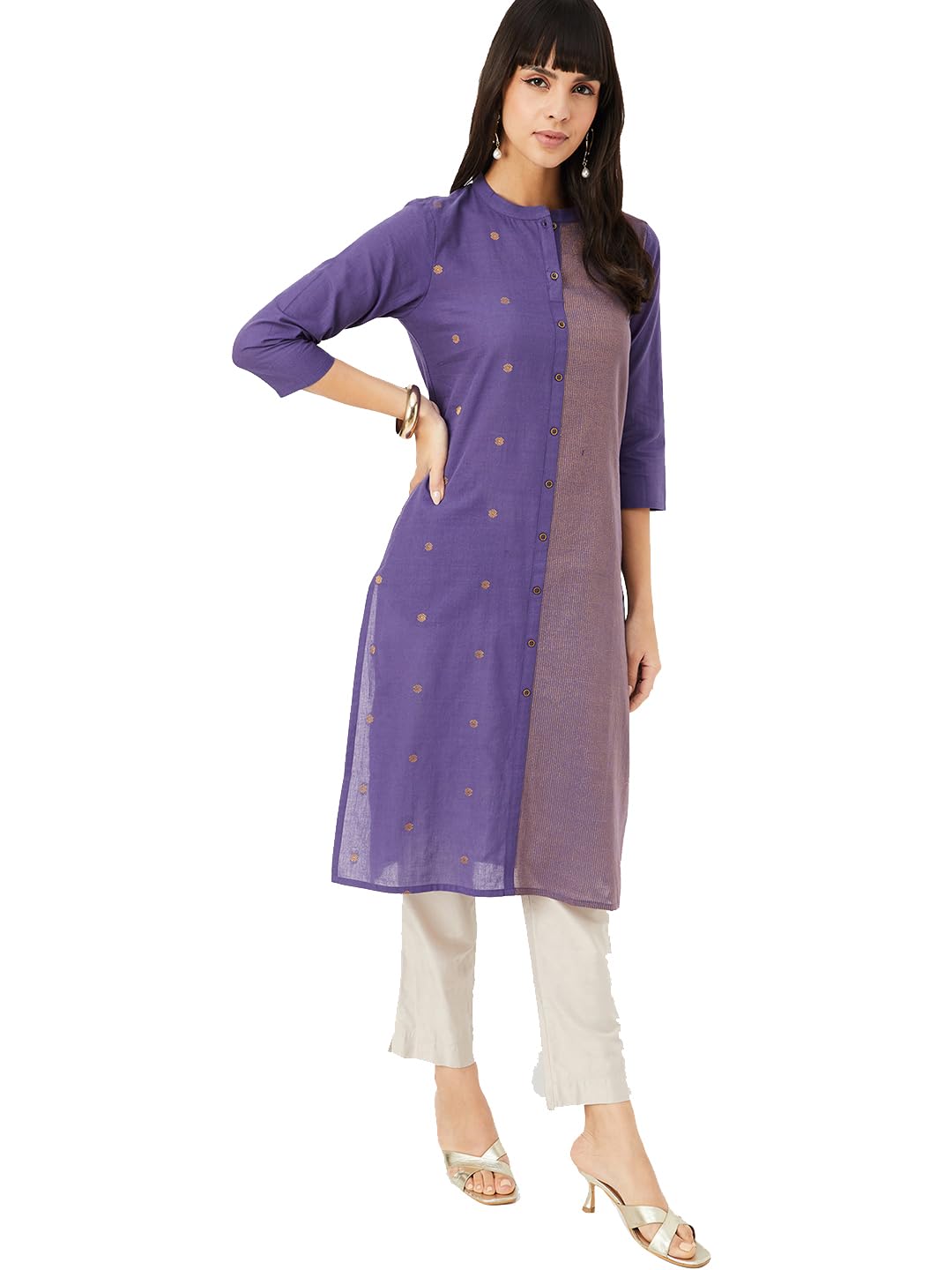 max Women's Cotton Printed Regular Kurta-picture-37