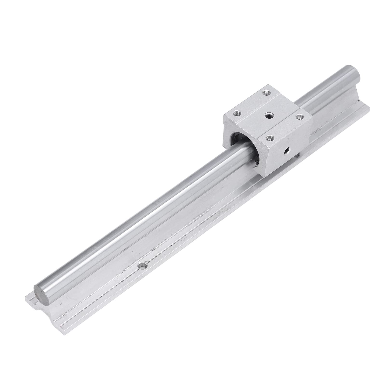 ViaGasaFamido Guide Linéaire 2Pcs SBR16, Bloc Coulissant et Rail 300mm