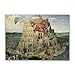 Torre de Babel Jigsaw Puzzles para adultos 500 piezas rompecabezas desafiante juego de rompecabezas