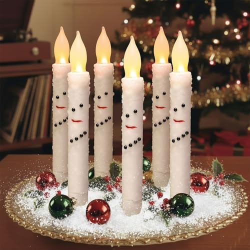 Bougies de Noël sans flamme pour illuminer vos moments complices en famille cet hiver