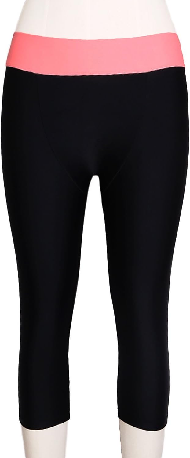 ZKESS Women Swim Capri Pants Tankini Bottoms Swimsuit S - XXXL Plus Size