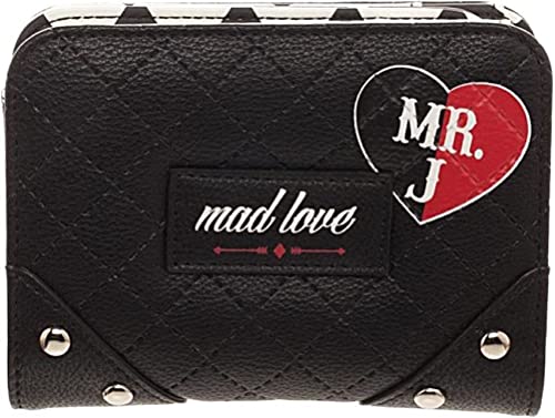 TCB Creations Harley Superhero Quinn Locket Deluxe Bifold Wallet3