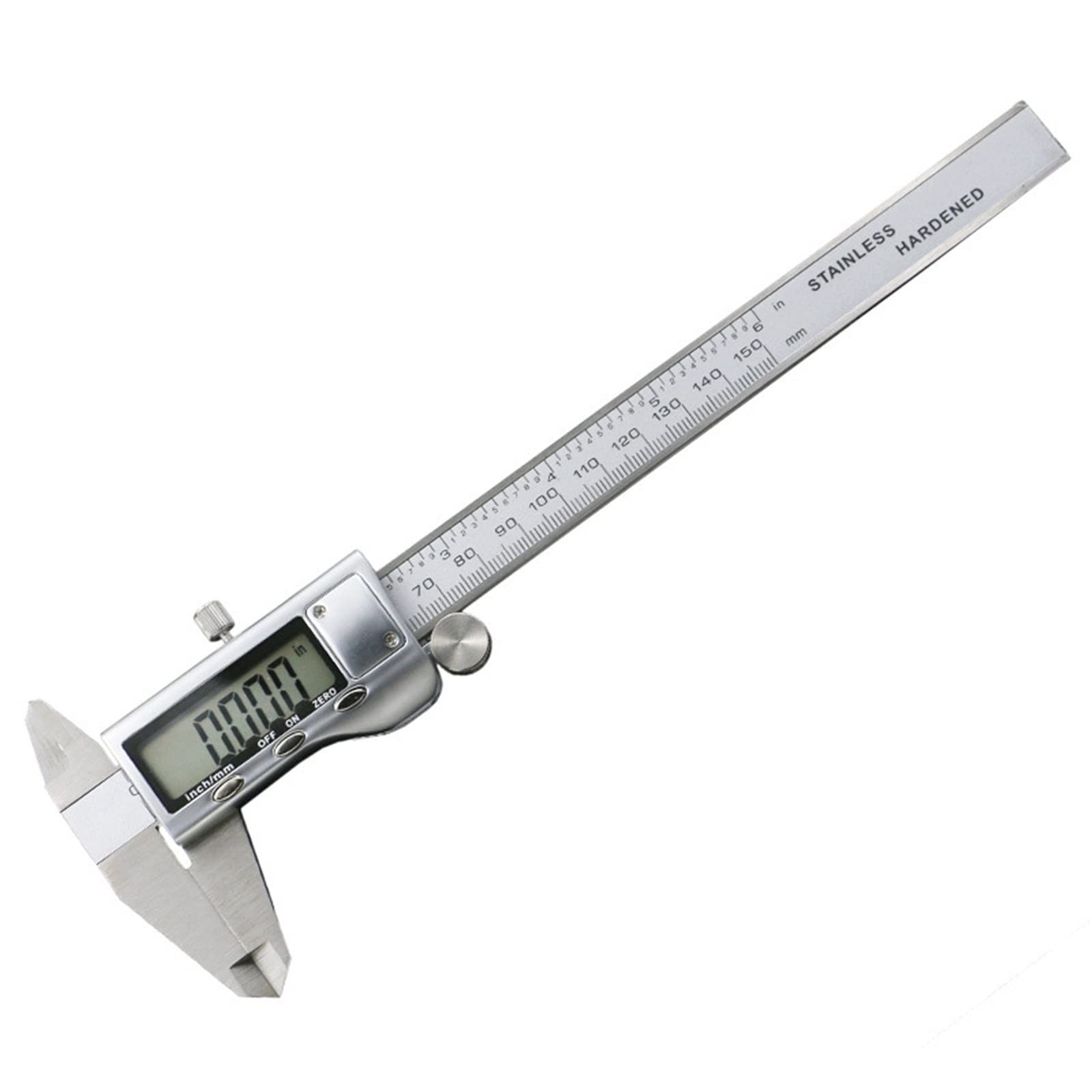 RajoNN Cyfrowa suwmiarka elektroniczna, suwmiarka cyfrowa, 150 mm, 150 mm, narzędzie pomiarowe do gospodarstwa domowego i przemysłowego