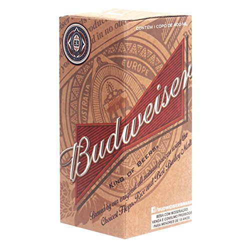 Budweiser Copo Para Cerveja 400 Ml Ambev Transparente