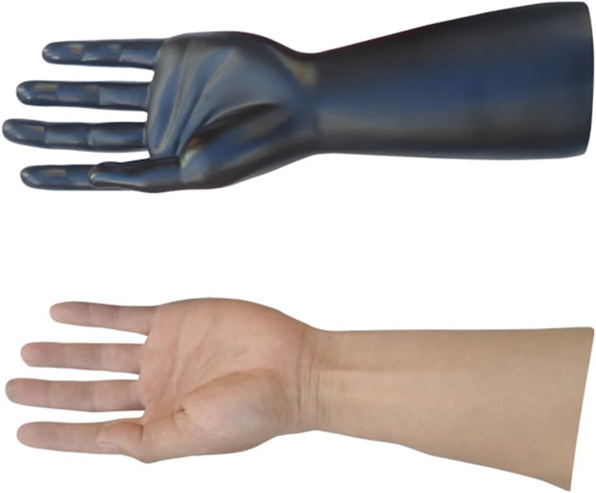 Wall Mounted Martial Arts Spring Pile Device, Multifunction Hand Shape Plastic Man Training Target, Simple Wing Chun Dummy Training Equipment