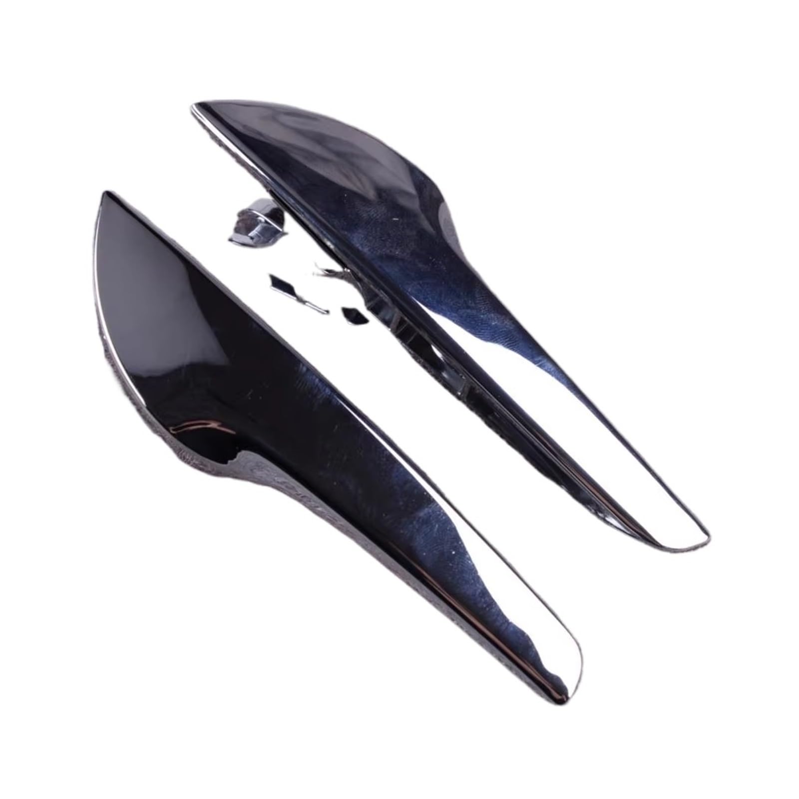 Hhfksci Car Interior Door Pull Handle for Vauxhall for Opel for Insignia 2009 2010 2011 2012 2013 2014 2015 ABS Chrome A Pair Interior Door Handle Bezel