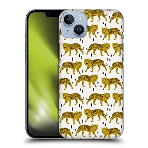 Head Case Designs Officially Licensed Andrea Lauren Design White Tiger Animals Hard Back Case Compatible With Apple Iphone 14 Plus #TOP12