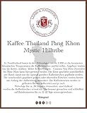 Thailand Pang Khon Mystic Hilltribe Kaffee 1kg