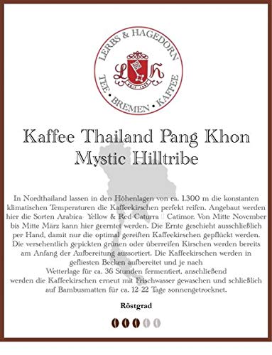 Thailand Pang Khon Mystic Hilltribe Kaffee 1kg