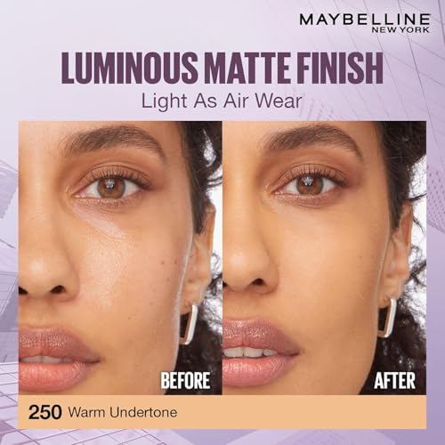 Image of Maybelline New York Super Stay Lumi Matte Liquid Foundation, 250 | 30 HR Long Lasting, 35 ml