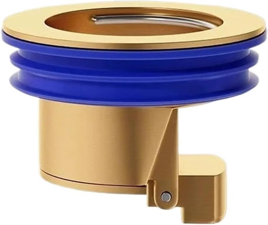 Kitchen Bathroom Sewer Floor Drain All-Copper Shower Floor Drain Stopper Nsectproof Deodorization Water Drain Filter(Model 2)