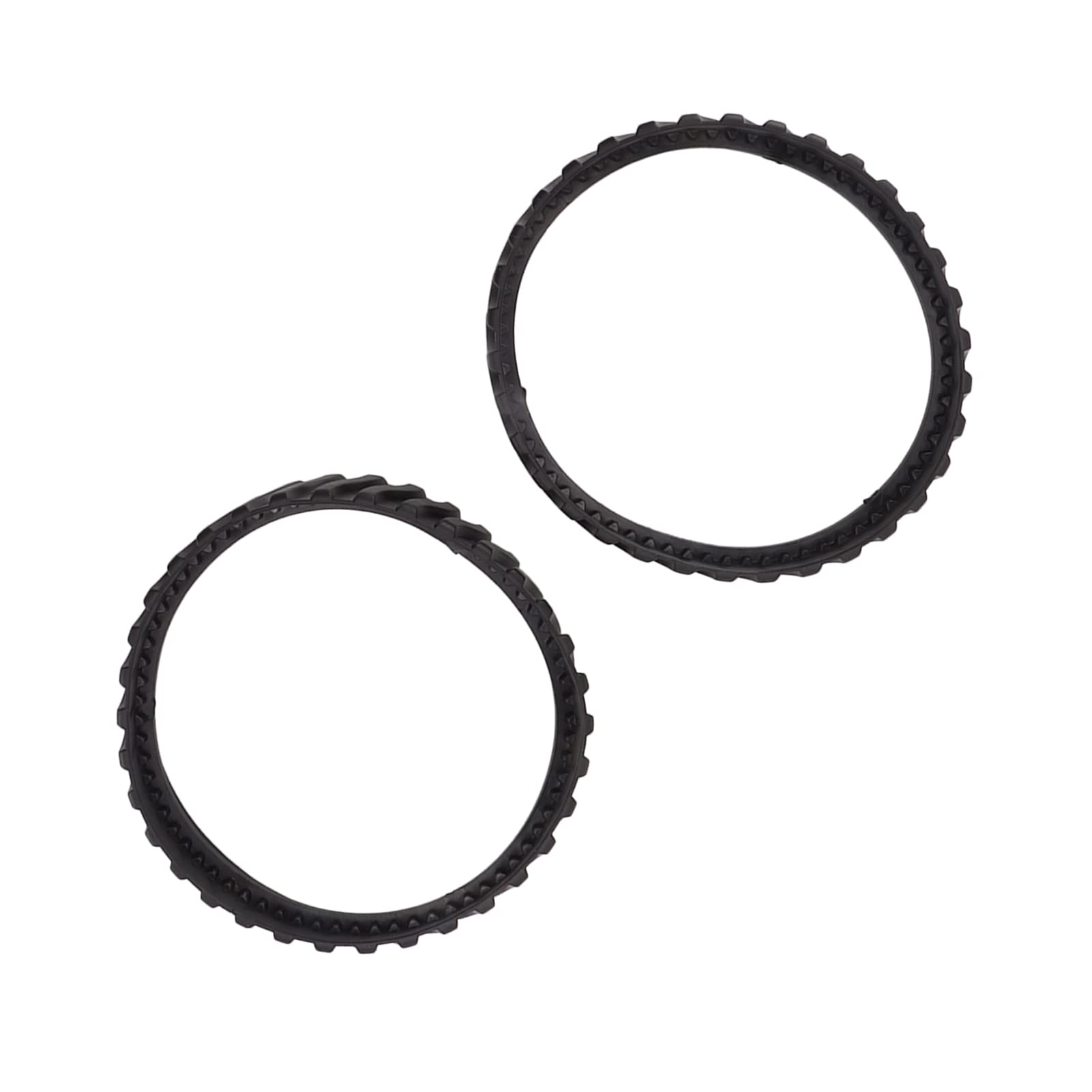 Bnineteenteam Chenilles de Roue pour Nettoyeur de Piscine, Caoutchouc Robuste avec Texture Ondulée Antidérapante pour MX8 MX6, 6,3 Pouces de Diamètre pour Aspirateurs Robots Creusés