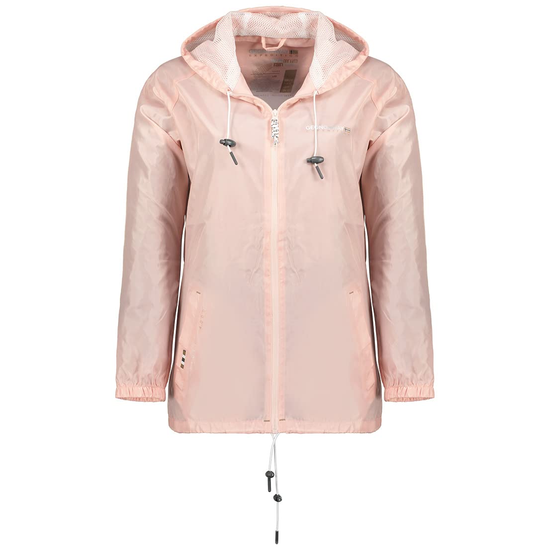 Geographical Norway Boat Lady - Chaqueta Cortavientos Mujeres Aire Libre - Chaqueta Impermeable De Manga Larga - Ideal Temporada De Senderismo Primavera Verano Otoño Invierno