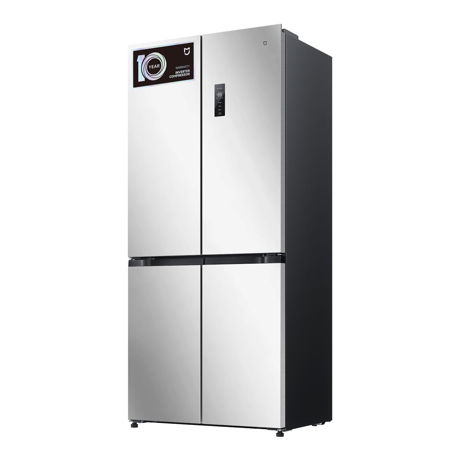XIAOMI Mijia Réfrigérateur Multi-portes 502L, No Frost, Zone convertible i Fresh, Ag⁺ Antibactérien, Dual Inverter, Contrôle Intelligent, Faible Niveau Sonore, Argent, W852×D600×H1912 mm