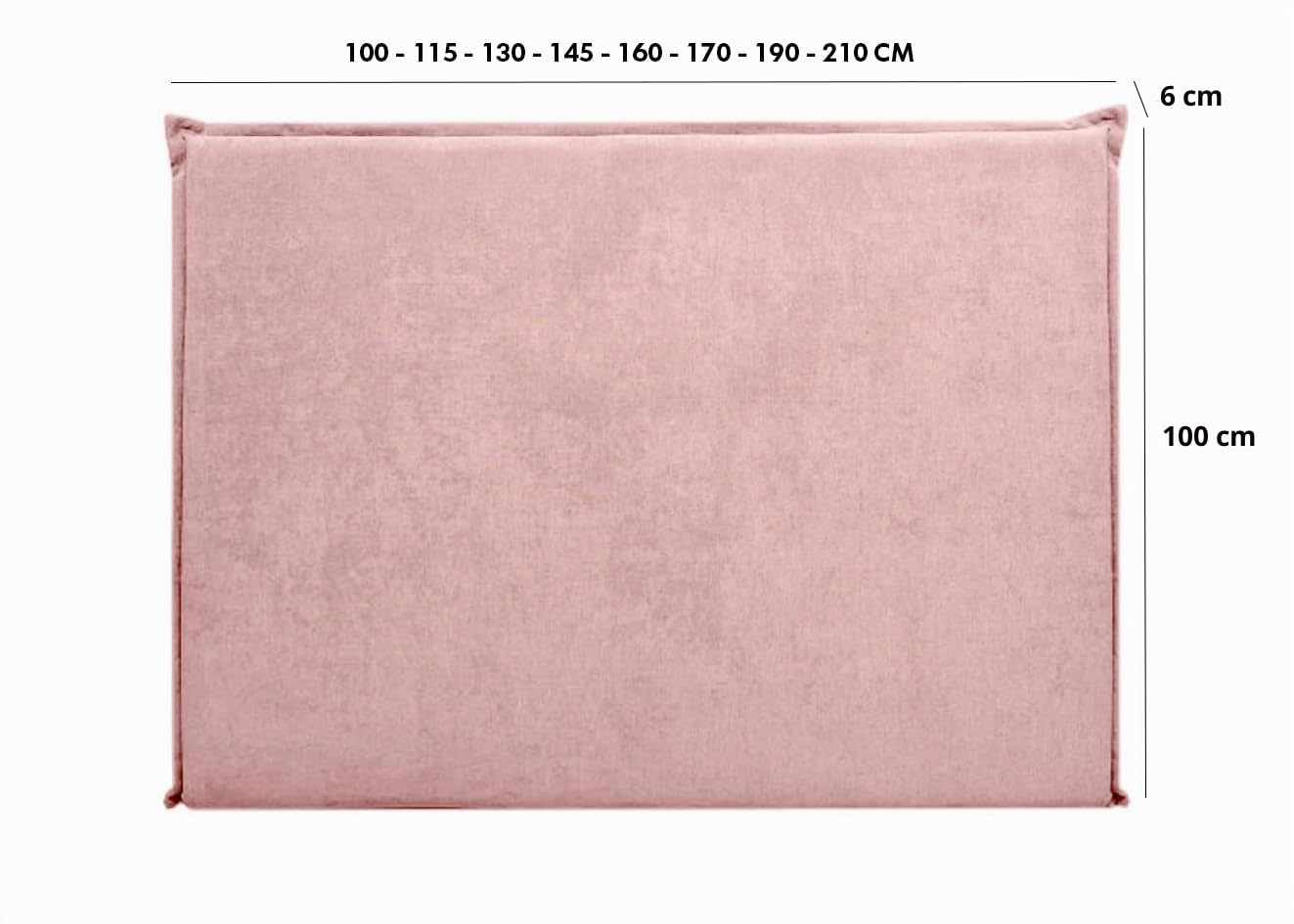 Cabecero tapizado desenfundable de Espuma con Ribete, tapizado en Tejido Antimanchas, 100 cm de Altura (Beige 5, 100cm (Camas de 90))
