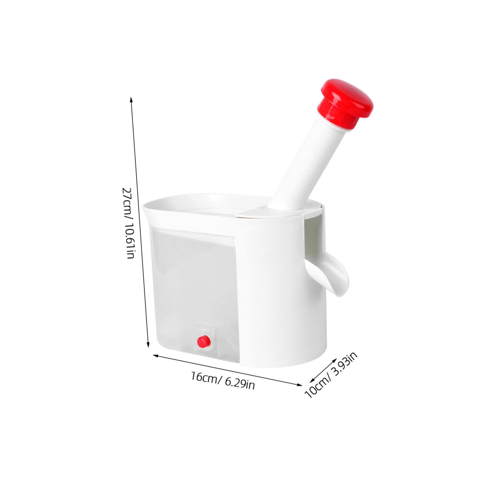 Cabilock Cherry Pitter Cherry Pitter Tool Easy to Clean Vegetable Fruit Gadgets White for Boys and Girls
