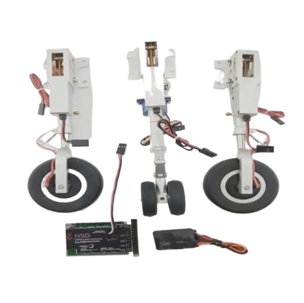 Carrello di atterraggio in metallo del modello aereo RC con turbina HSD(Full W control box)