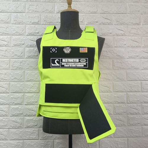 Men's & Women's Motorcycle Riding Vest - Safety Jacket with Front & Back Pockets - Biker Performance Wear-America Flag Patch3