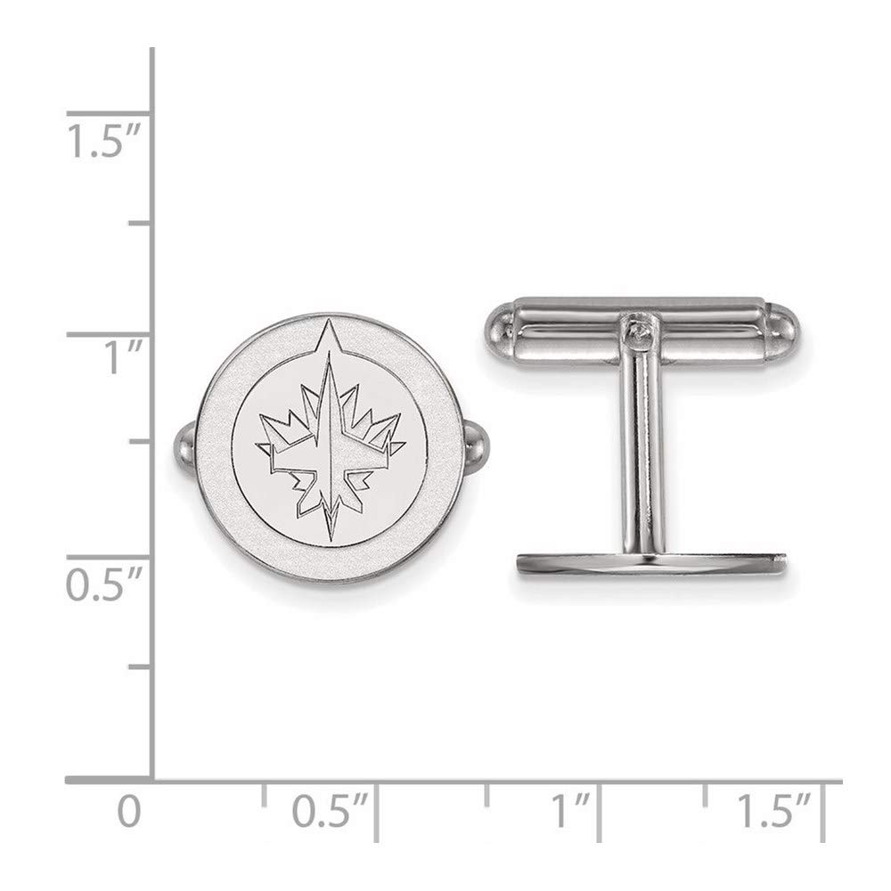 Winnipeg Jets Cufflinks (Sterling Silver)